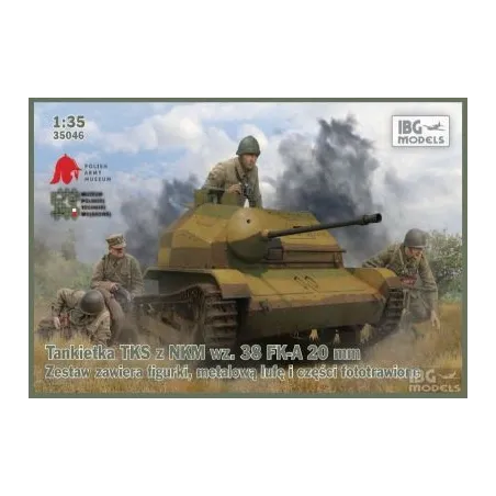 TKS TKS - Polish Tankette with 20mm No. 35046 skala 1:35 IBG