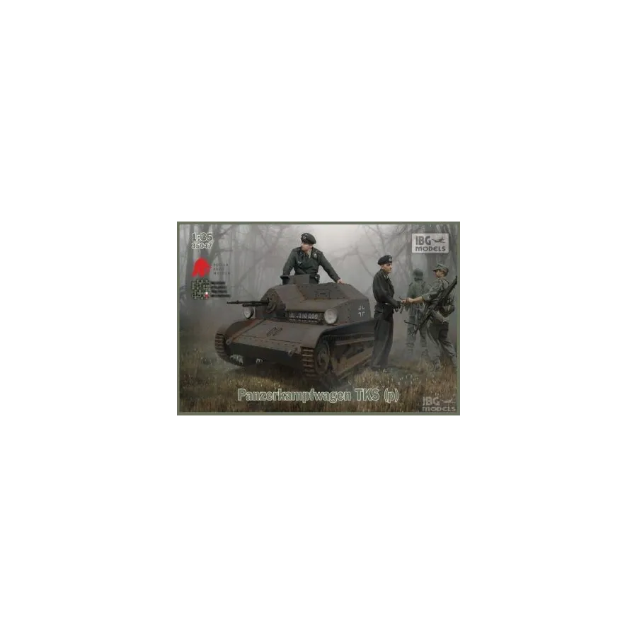 Panzerkampfwagen TKS (p) No. 35047 skala 1:35 IBG