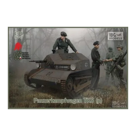 Panzerkampfwagen TKS (p) No. 35047 skala 1:35 IBG