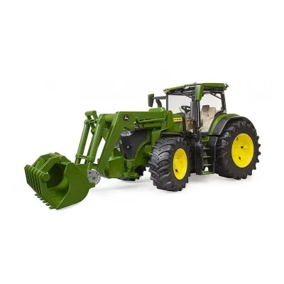 Traktor John Deere 7R 350 z ładowaczem