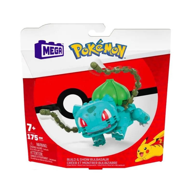 Klocki Średni Pokemon Bulbasaur