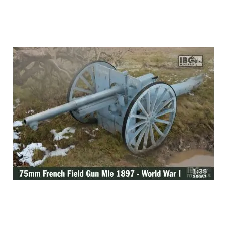 IBG 35067 1:35 75mm French Field Gun Mle 1897 - WWI No.