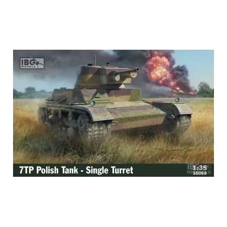 Polish Tank 7TP - Single Turret No. 35069 skala 1:35 IBG