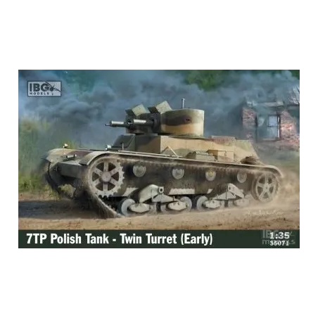 Polish Tank 7TP - Twin Turret (Early) No. 35071 skala 1:35 IBG