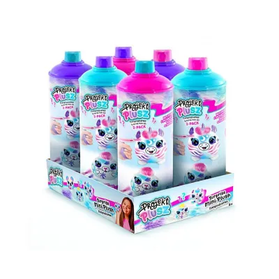 Projekt Plusz - 2 pack - Plusze z akcesoriami w tubie, CDU