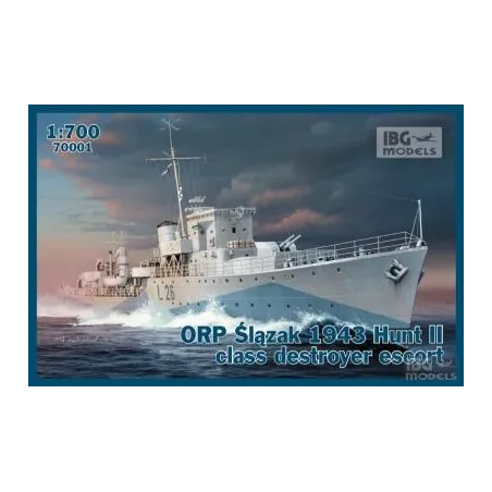 ORP Ślązak 1943 No. 70001 skala 1:700 IBG