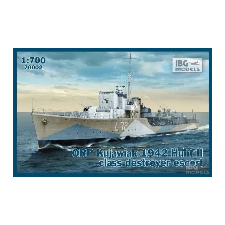 ORP Kujawiak 1942 No. 70002 skala 1:700 IBG