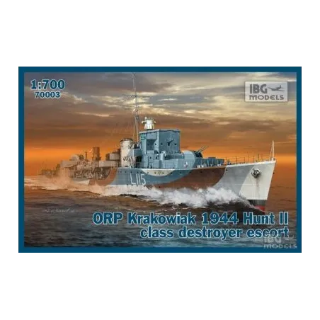 ORP Krakowiak 1944 No. 70003 skala 1:700 IBG