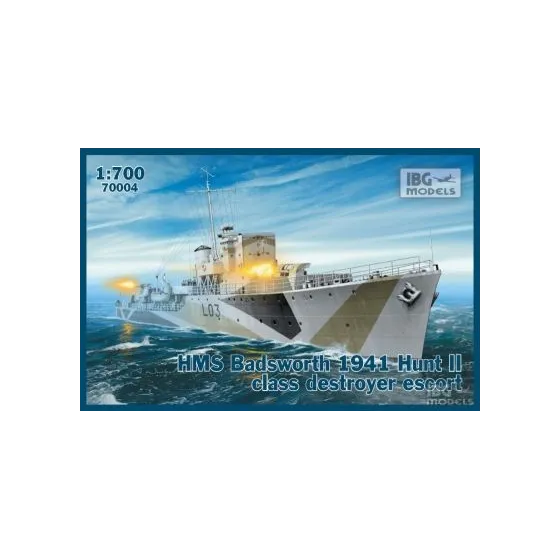 HMS Badsworth 1941No. 70004 skala 1:700 IBG