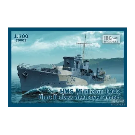 HMS Middleton 1943 No. 70005 skala 1:700 IBG