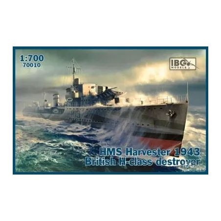 HMS Harvester 1943 No. 70010 skala 1:700 IBG