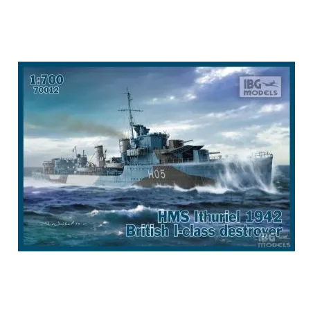 HMS Ithuriel 1942 No. 70012 skala 1:700 IBG