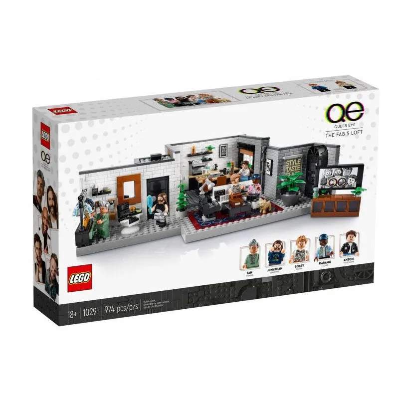 Klocki Creator Expert 1029 1 Queer Eye - Mieszkanie
