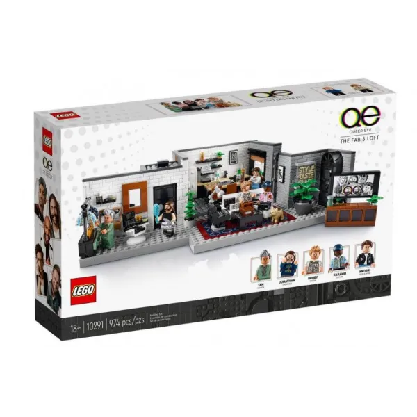 Klocki Creator Expert 1029 1 Queer Eye - Mieszkanie