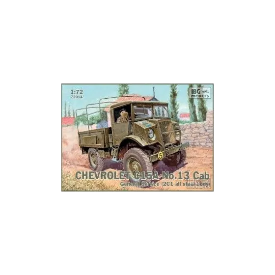 Chevrolet C15A No.13 Cab No. 72014 skala 1:72 IBG
