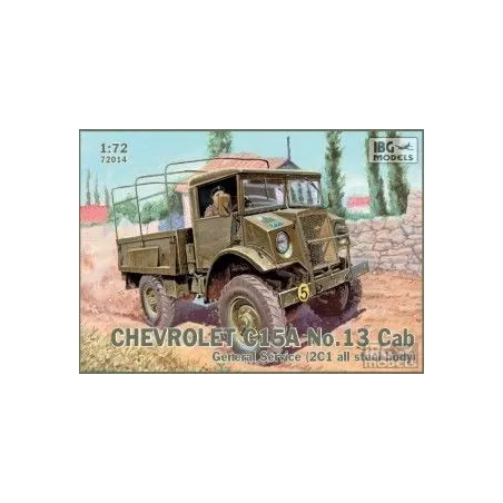 Chevrolet C15A No.13 Cab No. 72014 skala 1:72 IBG