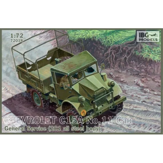 Chevrolet C15A No.11 Cab General Service No. 72018 skala 1:72 IBG