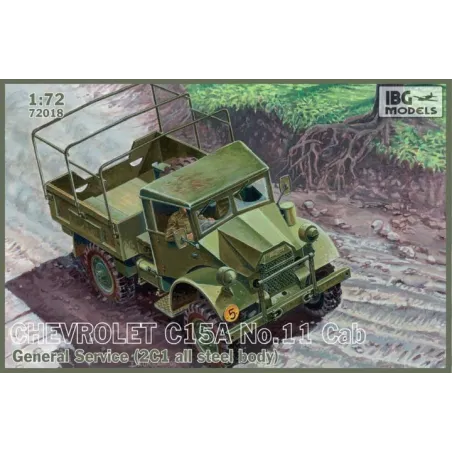 Chevrolet C15A No.11 Cab General Service No. 72018 skala 1:72 IBG