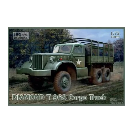 Diamond T 968 Cargo Truck No. 72019 skala 1:72 IBG