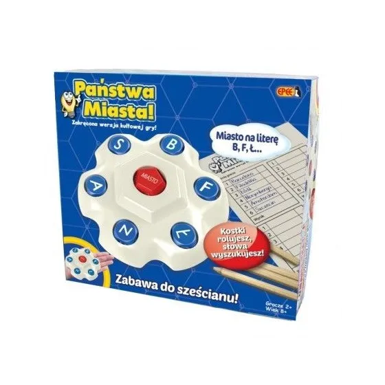 Gra Państwa miasta - wersja kostkowa