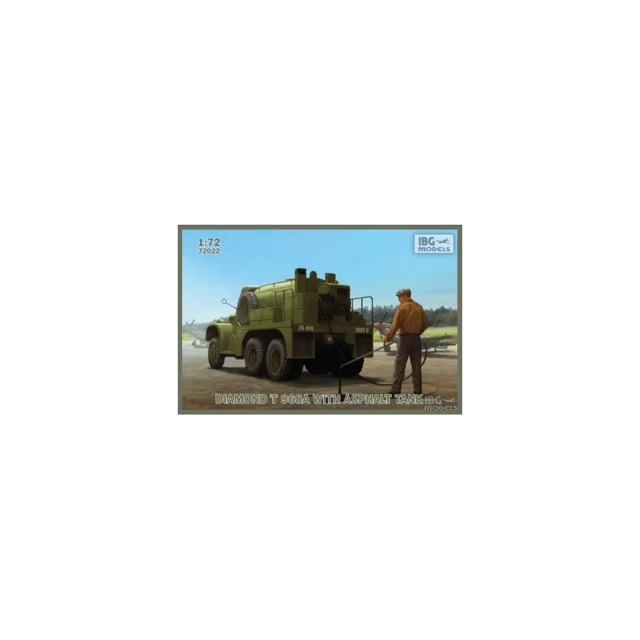 Diamond T 968A With Asphalt Tank No. 72022 skala 1:72 IBG