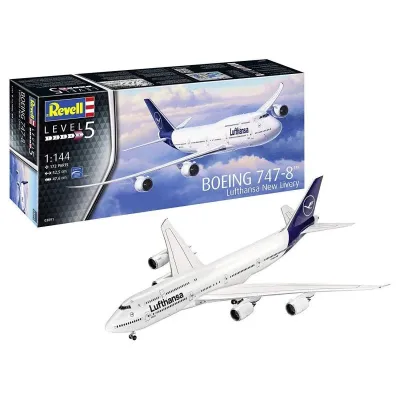 Model plastikowy Boeing 747-8 Lufthansa nowy