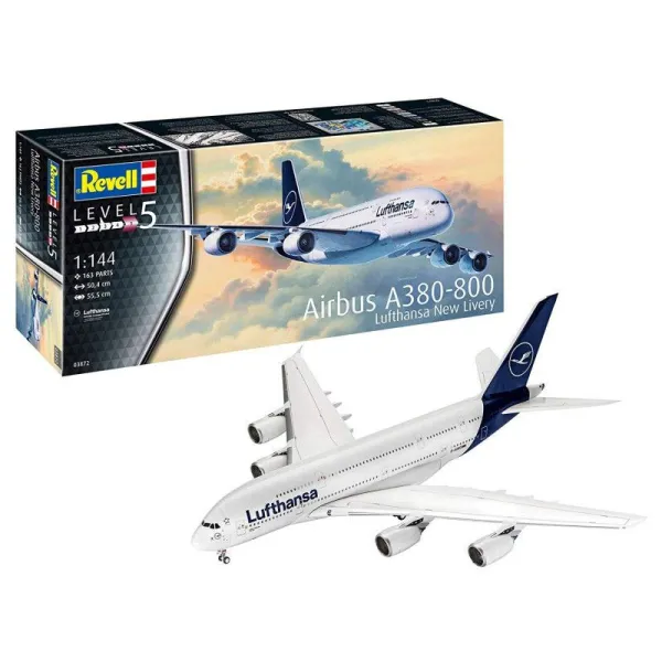 Model plastikowy Airbus A380-800 Lufthansa New Livery