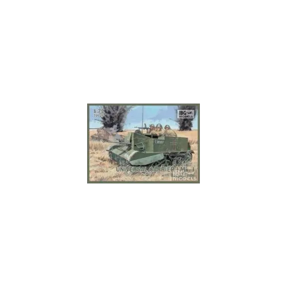 Universal Carrier with Boys 14,5mm No. 72026 skala 1:72 IBG