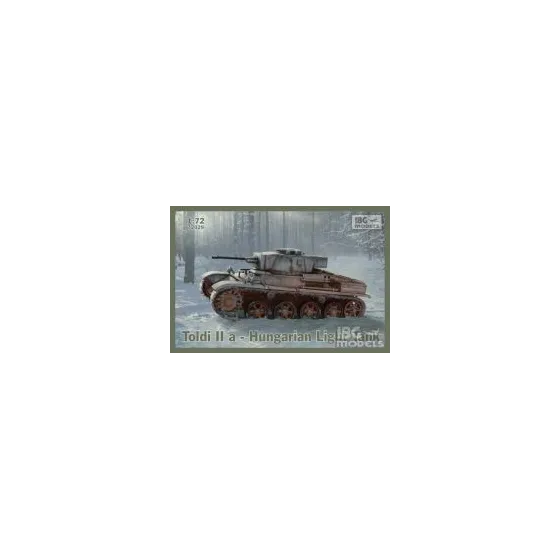 Toldi IIa Hungarian Light Tank No. 72029 skala 1:72 IBG