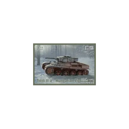 Toldi IIa Hungarian Light Tank No. 72029 skala 1:72 IBG