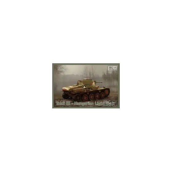 Toldi III Hungarian Light Tank No. 72030 skala 1:72 IBG