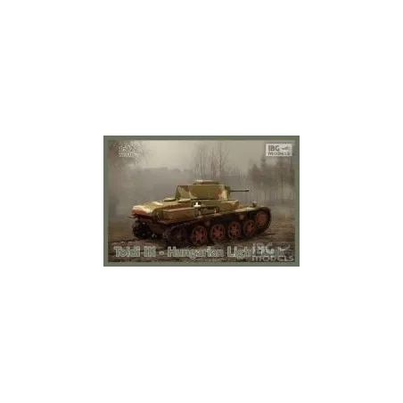 Toldi III Hungarian Light Tank No. 72030 skala 1:72 IBG