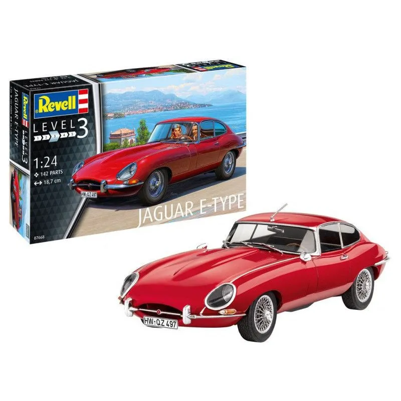 Model do sklejania Jaguar E-Type Coupe