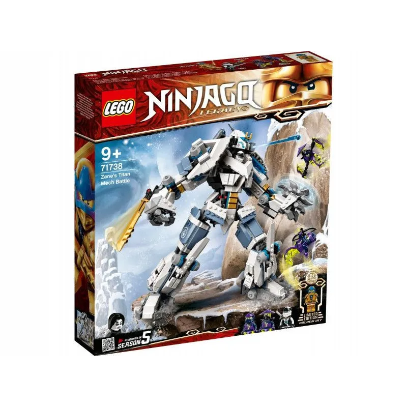 Klocki Ninjago 71738 Starcie tytanów Mech