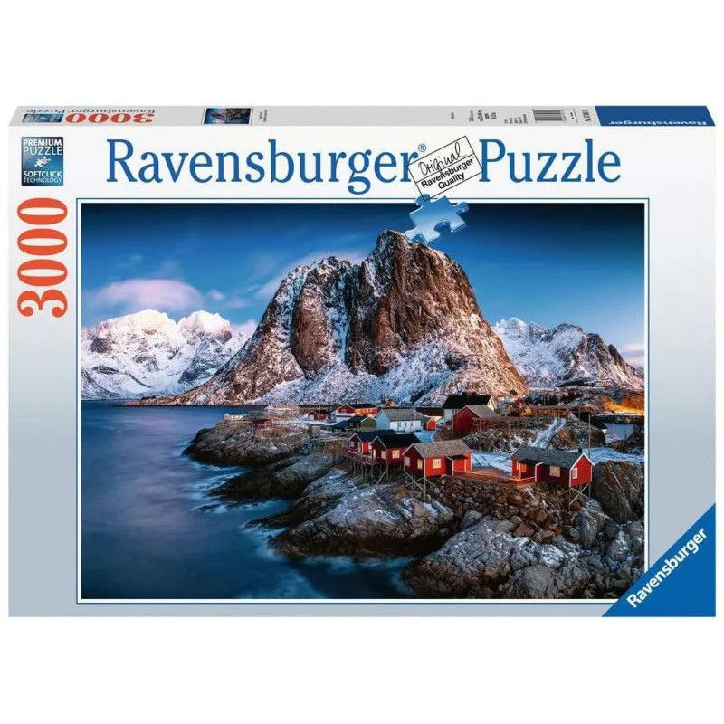 Puzzle 3000 elementów Hamnoy, Lofoty