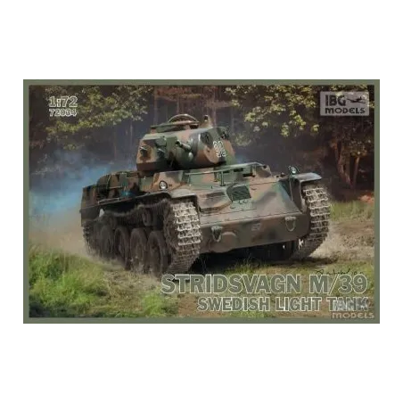 Stridsvagn m/39  No. 72034 skala 1:72 IBG