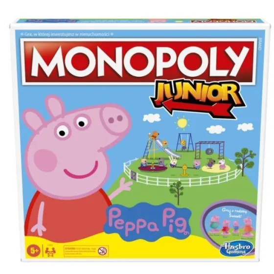 Monopoly Junior Świnka Peppa