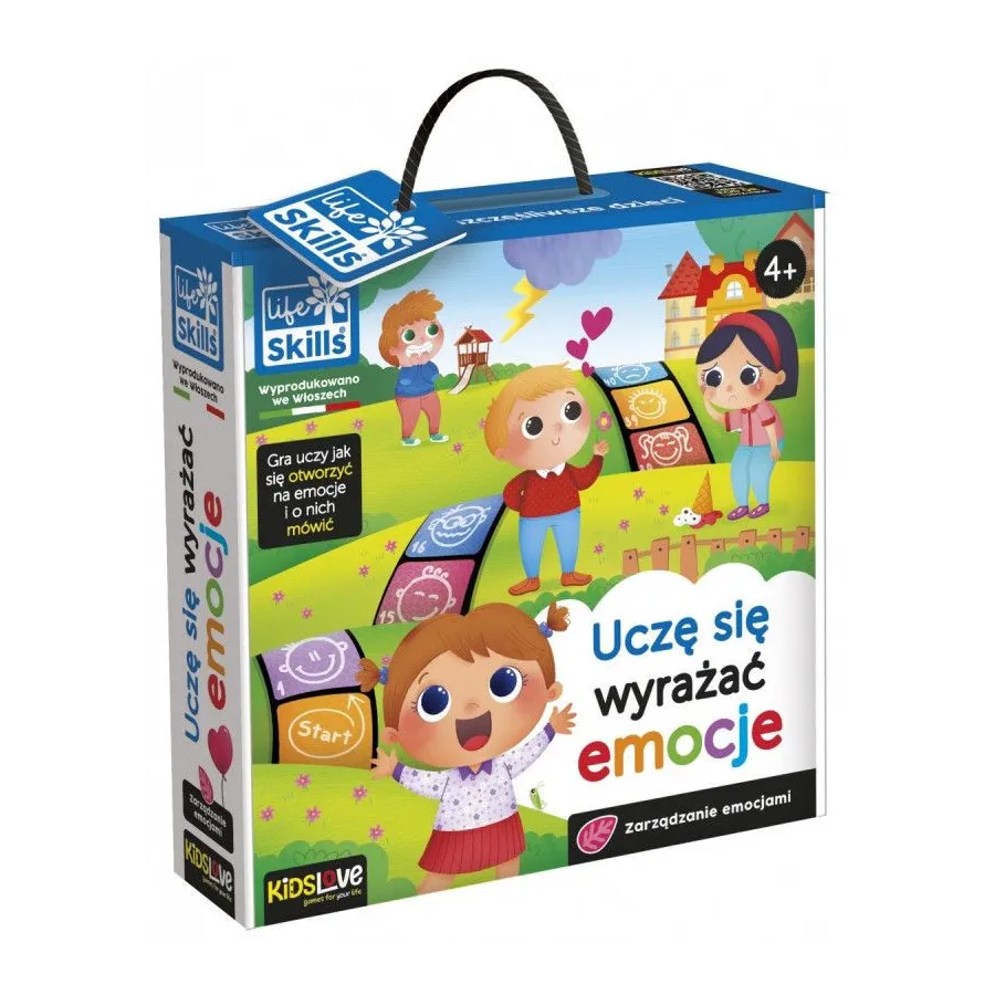 Gra Life Skills Uczę się wyrażać emocje
