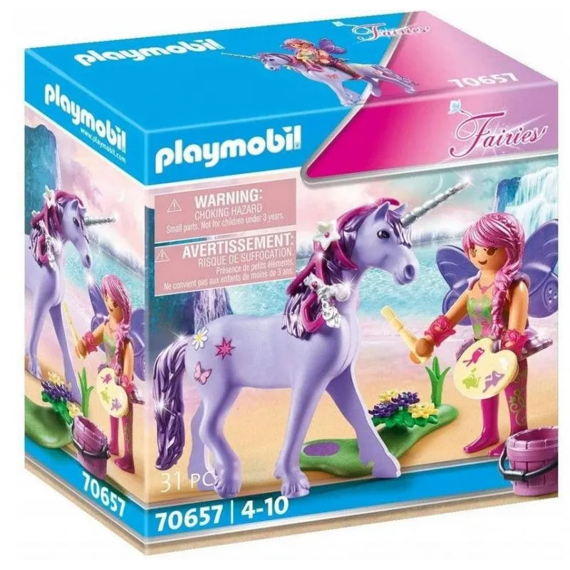 Fairies 70657 Wróżka z ozdobami i jednorożcem