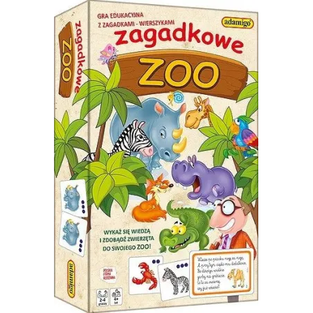 Gra Zagadkowe zoo mini