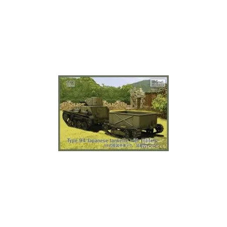 Type 94 Japanese tankette with trailers No. 72045 skala 1:72 IBG