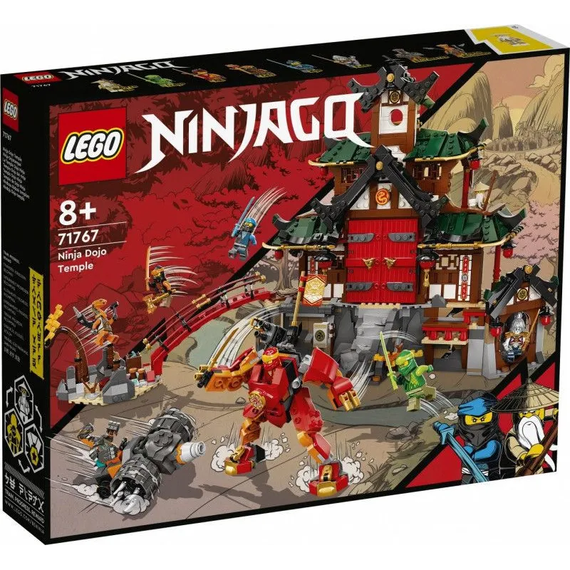 Klocki Ninjago 71767 Dojo ninja w świątyni