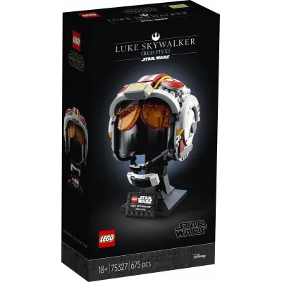 Klocki Star Wars 75327 Hełm Lukea Skywalkera - Czerwony Pięć