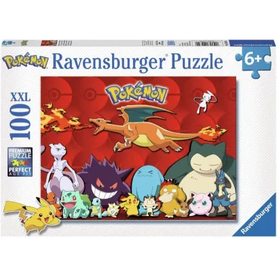 Puzzle 100 elementów XXL Pokemon