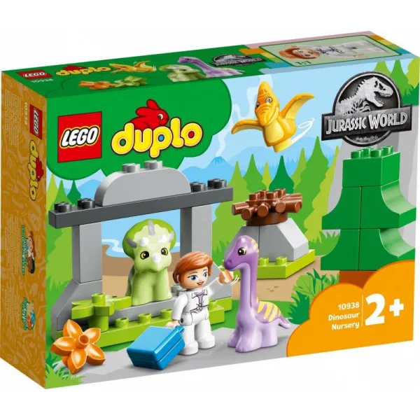 Klocki DUPLO 10938 Jurassic World Dinozaurowa szkółka
