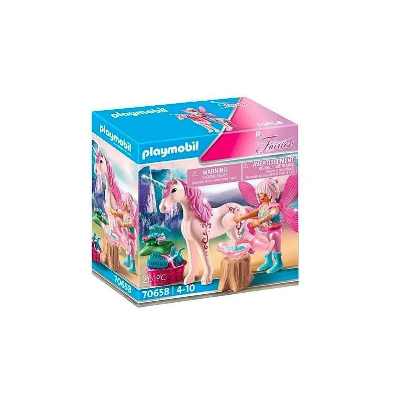Zestaw z figurką Fairies 70658 Wróżka opiekująca się jednorożcem