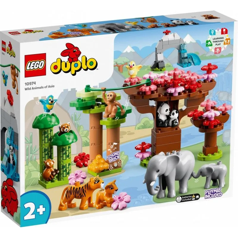 Klocki DUPLO 10974 Dzikie zwierzęta Azji