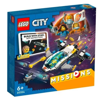 Klocki City 60354 Wyprawy badawcze statkiem marsjańskim