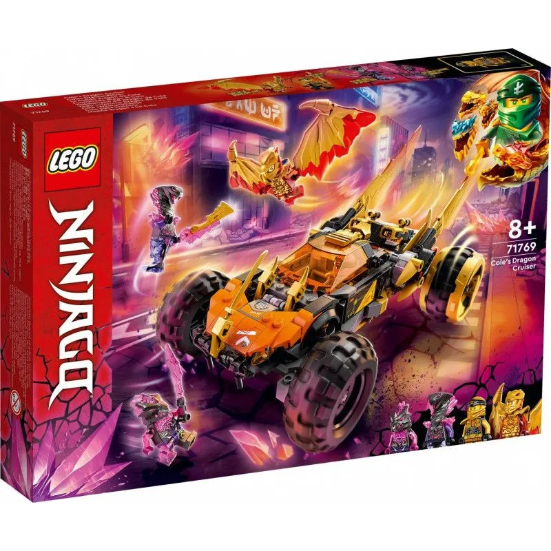 Klocki Ninjago 71769 Smoczy krążownik Cole'a