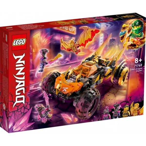 Klocki Ninjago 71769 Smoczy krążownik Cole'a